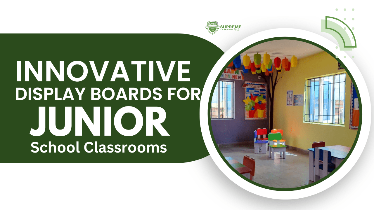 Elevating Classroom Environments: Creative Display Boards for junior School Educators