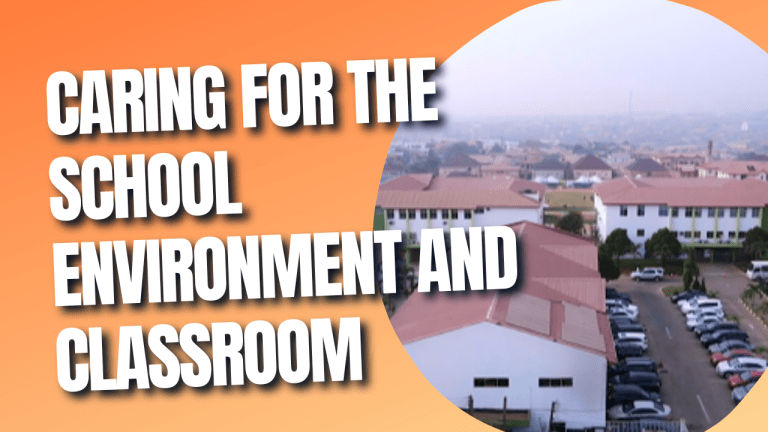 Caring for the School Environment and Classroom